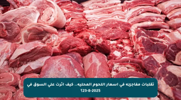تقلبات مفاجئة في أسعار اللحوم المحلية.. كيف أثرت على السوق في 23-8-2025؟